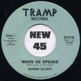 Dianne Elliott – When He Speaks b/w The Ring – Tramp GER RE 7″