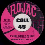 International G.T.O.’s – I Love My Baby b/w It’s Been Raining In My Heart – Rojac 7″