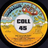 J.Kelly And The Premiers – She Calls Me Baby b/w Signed Sealed Delivered – Roadshow 7″