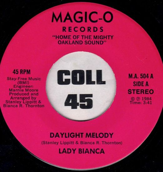Lady Bianca - Daylight Melody b/w Daylight Melody Singalong - Magic-O 7"