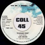 Lee Moss – Across The Miles b/w Please Dad – GCS 7″