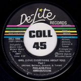 Philadelphia Ambassadors – Girl (Love Everything About You) Pt.1 b/w Same – De-Lite 7″