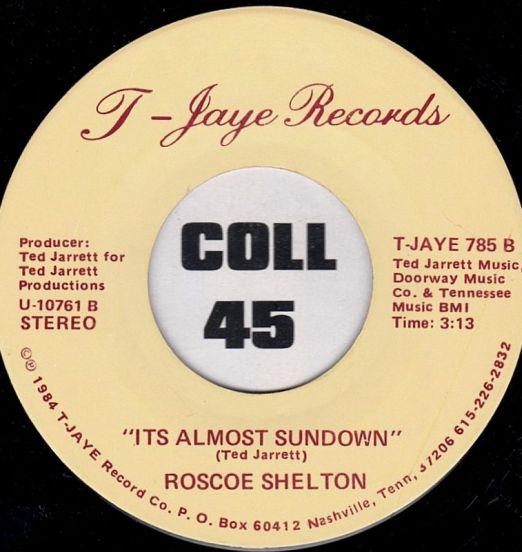 RoscoeShelton-Its AlmostSundownB