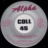 Sherman Guy – Bright Lights, Big City b/w Situation Evaluation – Alpha 7″