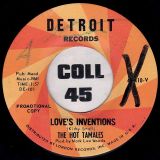 The Hot Tamales – Love’s Inventions b/w Mr. Starlight – Detroit DJ 7″