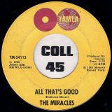 The Miracles – Ooo Baby Baby b/w All That’s Good – Tamla 7″