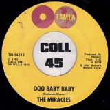 The Miracles – Ooo Baby Baby b/w All That’s Good – Tamla 7″