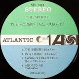 The Modern Jazz Quartet – The Sheriff – Atlantic LP