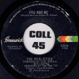 The Realistics – I Think I’ll Cry Out Loud b/w You And Me – Brunswick 7″