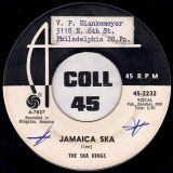 The Ska Kings – Jamaica Ska b/w Oil In My Lamp feat. Monty Morris – Atlantic DJ 7″