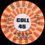 Al Foster Band – The Night Of The Wolf (Long Version) b/w Short Version – Roulette 7″