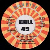 Al Foster Band – The Night Of The Wolf (Long Version) b/w Short Version – Roulette 7″