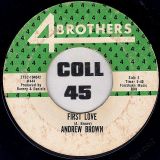 Andrew Brown – Let’s Get Together b/w First Love – 4Brothers 7″