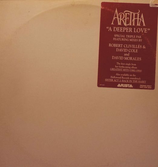 Aretha Franklin - A Deeper Love - Arista DJ 3x12"