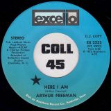 Arthur Freeman – Played Out Play Girl b/w Here I Am – Excello DJ 7″