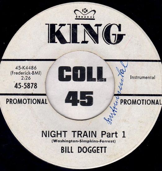 Bill Doggett - Night Train Part 1 b/w Part 2 - King DJ 7"