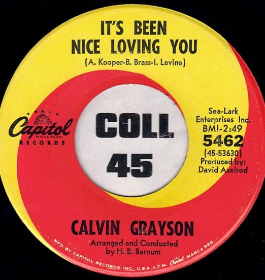 CalvinGrayson-It'sBeenNiceLovingYou