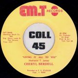 Cheryl Berdell – Giving It Up To You b/w Fall In Love – EMT 7″