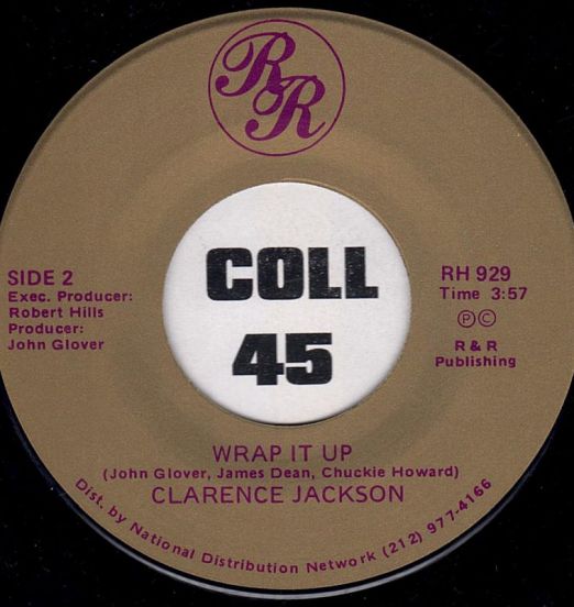 Clarence Jackson - Wrap It Up b/w Do It All Over Again - RR 7"