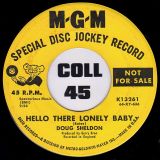 Doug Sheldon – Lonely Boy b/w Hello There Lonely Baby – MGM DJ 7″