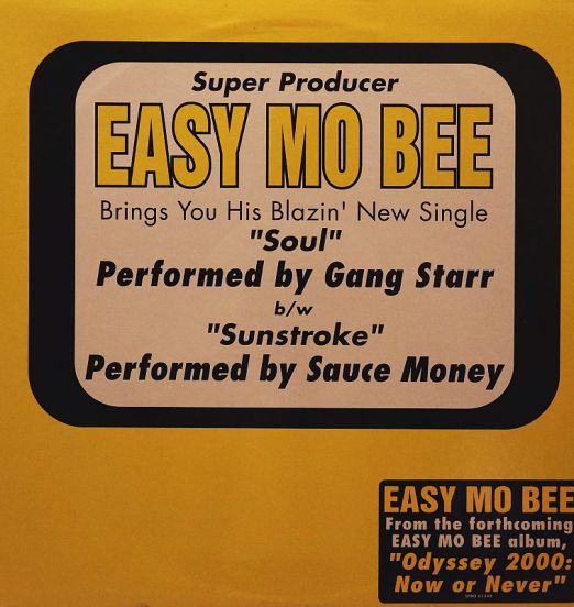 Easy Mo Bee - Soul b/w Sunstroke - Priority DJ 12"