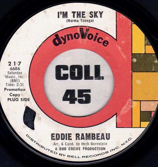 Eddie Rambeau - I'm The Sky b/w I Just Need Your Love - Dynovoice DJ 7"