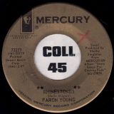 Faron Young – Rhinestones b/w Old Courthouse – Mercury DJ 7″