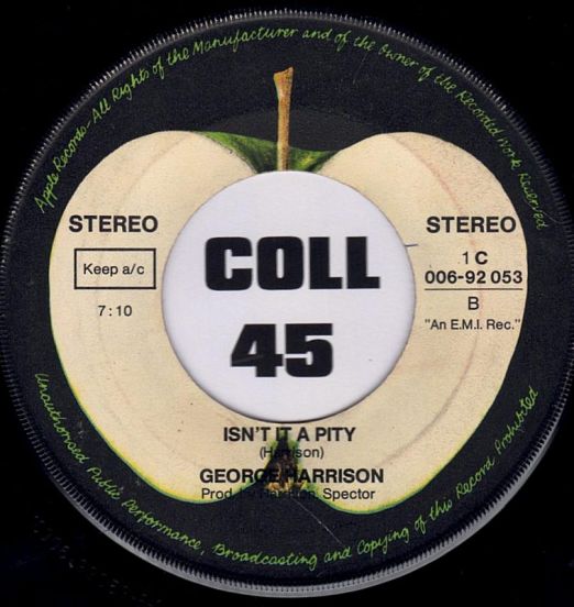 GeorgeHarrison-Isn'tItAPityB