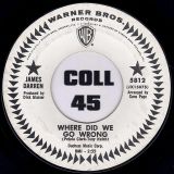 James Darren – Counting The Cracks b/w Where Did We Go Wrong – Warner Bros DJ 7″