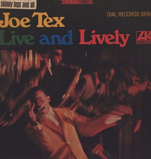 Joe Tex - Live And Lively - Atlantic LP