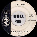 Joey And The Flips – The Beachcomber b/w Fool Fool Fool – Cameo DJ 7″