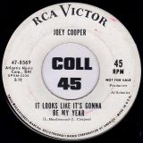 Joey Cooper – Love (Is You) b/w It Looks Like It’s Gonna Be My Year – RCA Victor DJ 7″