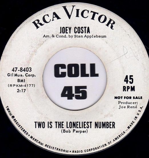 JoeyCosta-TwoIsTheLoneliestNumber