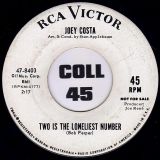 Joey Costa – Don’t Try To Change Me b/w Two Is The Loneliest Number – RCA Victor DJ 7″
