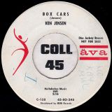 Ken Jensen – Box Cars b/w Cheap Blue – Äva DJ 7″