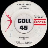 Ken Jensen – Box Cars b/w Cheap Blue – Äva DJ 7″