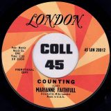 Marianne Faithfull – Tomorrow’s Calling b/w Counting – London DJ 7″