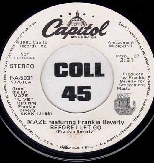 MazeFeaturingFrankieBeverly-BeforeILetGoB