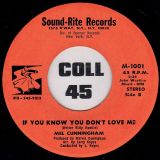 Mel Cunningham – Don’t Love Me b/w Mystic Lover – Sound-Rite 7″
