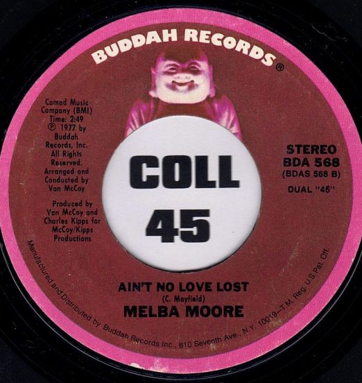 Melba Moore - Ain't No Love Lost b/w The Long And Winding Road - Buddah 7"