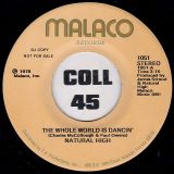Natural High – The Whole World Is Dancin’ b/w Same – Malaco DJ 7″