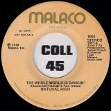 Natural High – The Whole World Is Dancin’ b/w Same – Malaco DJ 7″