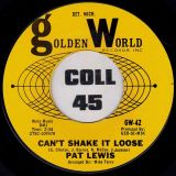 Pat Lewis – Can’t Shake It Loose b/w Let’s Go Together – Golden World 7″