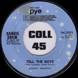 Sandie Shaw – Puppet On A String b/w Tell The Boys – Pye UK 7″