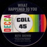 Ruth Brown – Yes Sir That’s My Baby b/w What Happened To You – Decca 7″