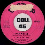 Sammy Turner – Paradise b/w I’d Be A Fool Again – Bigtop 7″