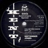 June Jackson – Port Of Happiness b/w September Jones – You Better Know Why – Kent 6T UK 7″