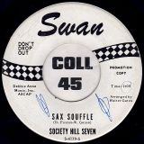 Society Hill Seven – Sax Souffle b/w Home Grown – Swan DJ 7″