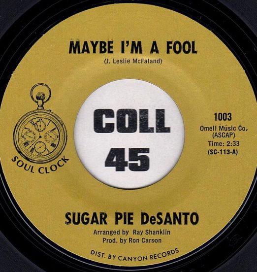 SugarPieDeSanto-MaybeI'mAFool