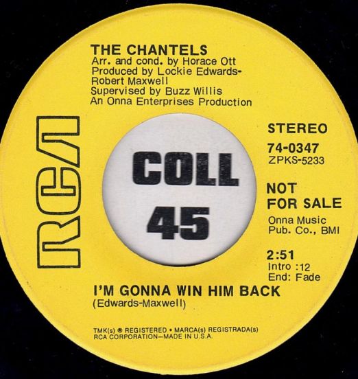 TheChantels-I'mGonnaWinHimBack